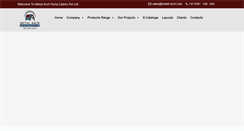 Desktop Screenshot of metal-arch.com